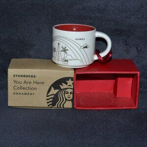 Starbucks Hawaii You Are Here Collection Mug 2014 Ornament